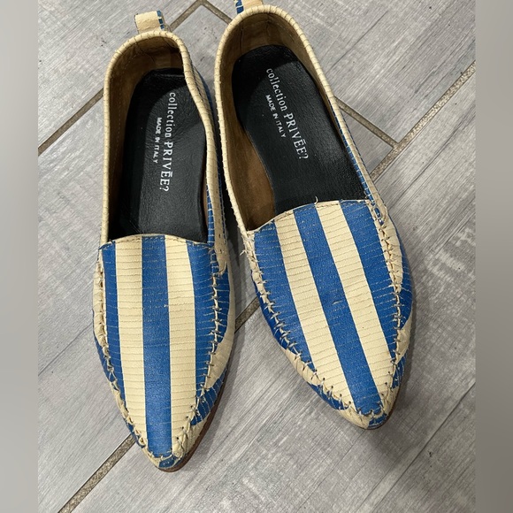 COLLECTION PRIVÉE? Slip On Espadrille flats Shoes Women’s Size  40 - Picture 1 of 8